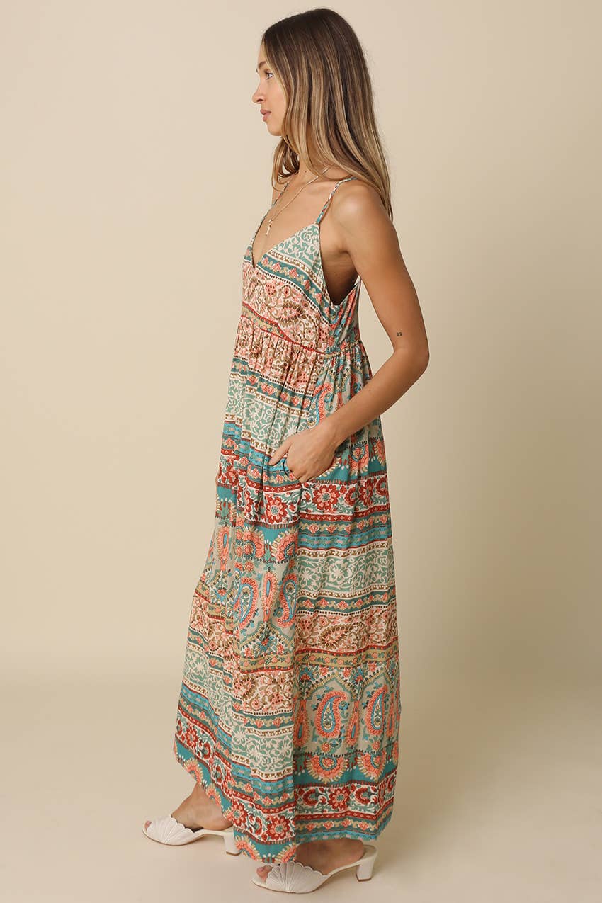 Oasis Maxi Dress {Preorder}