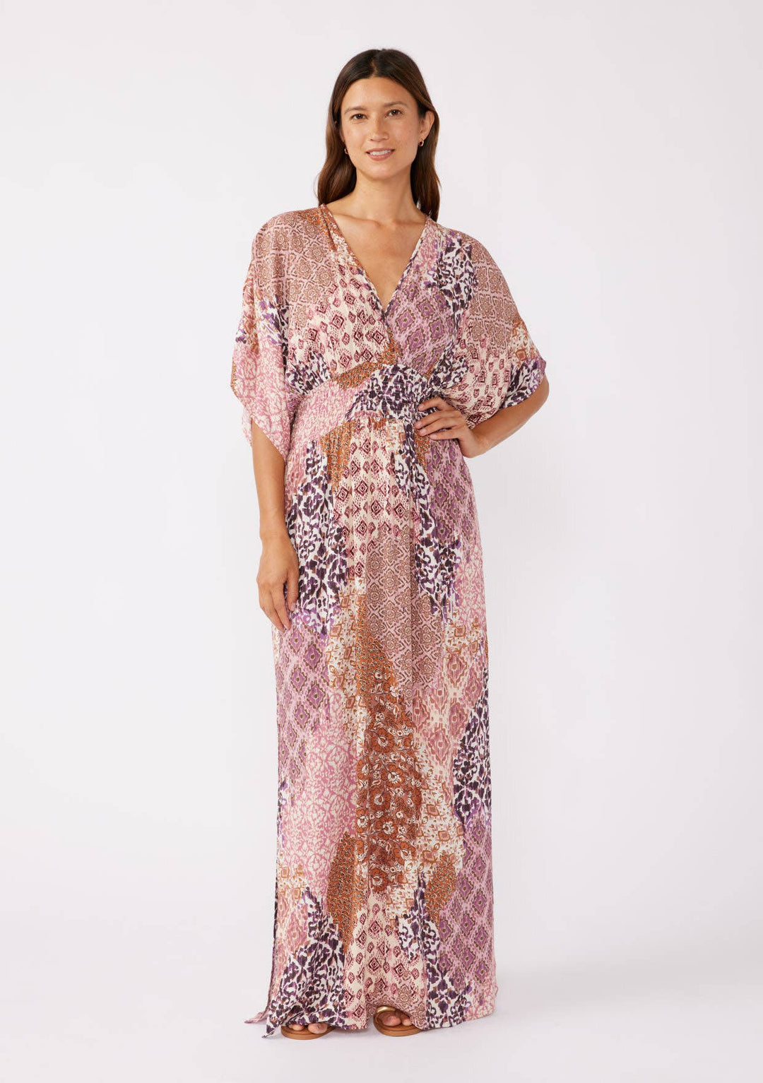 Dreamscape Kimono Maxi Dress