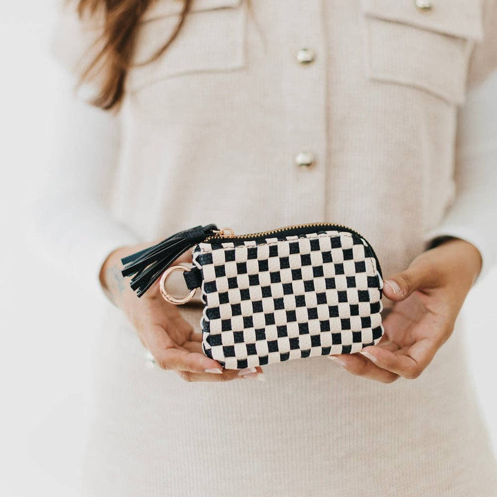 Chelsea Checkered Wallet