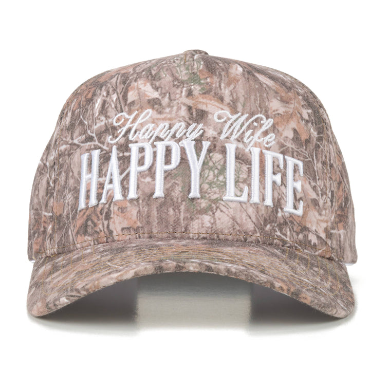 Happy Wife Happy Life Camo Hat