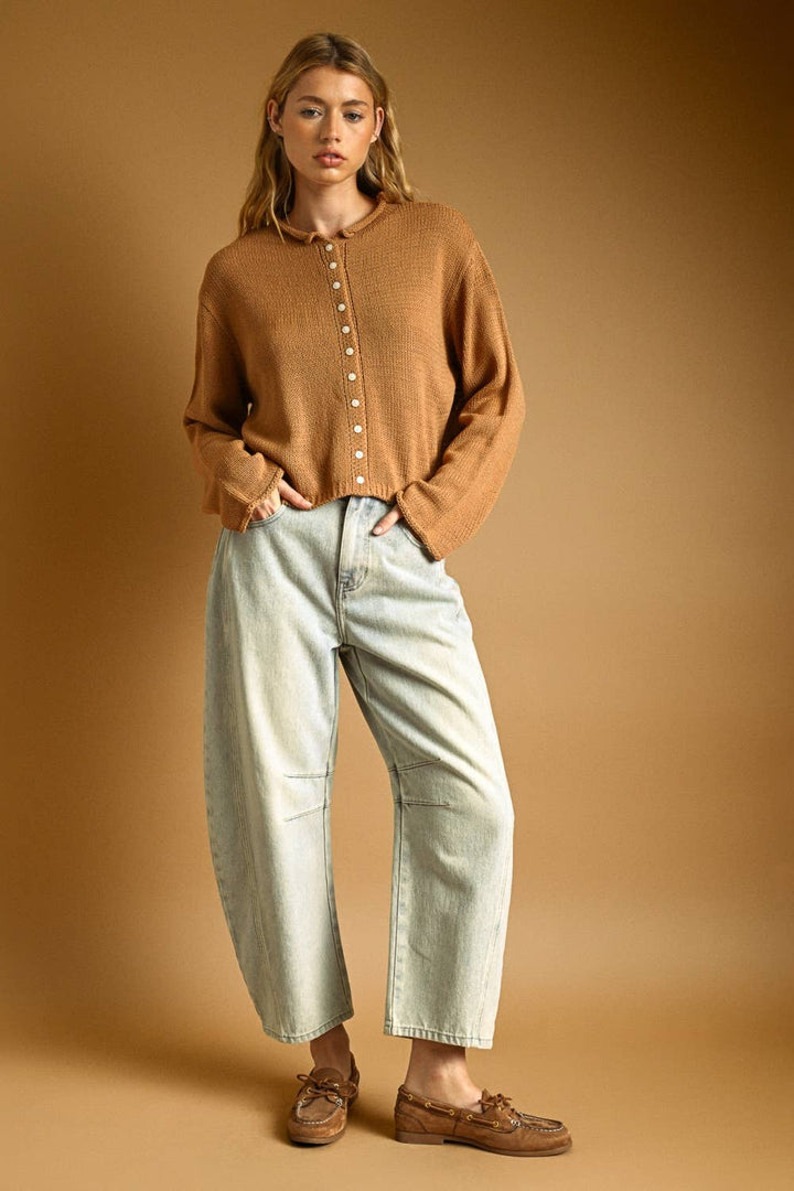 Caramel Drizzle Cardigan