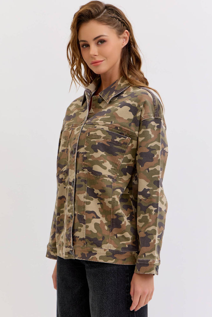 Camilla Camo Jacket