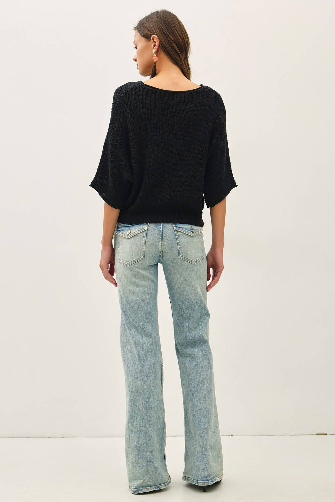 Kelsey Open Knit Top