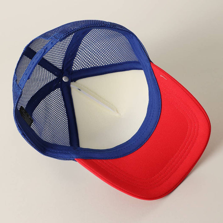 USA Flag Patch Hat