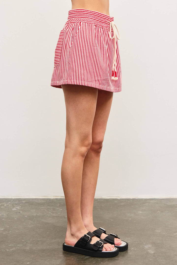 Retro Stripe Skort