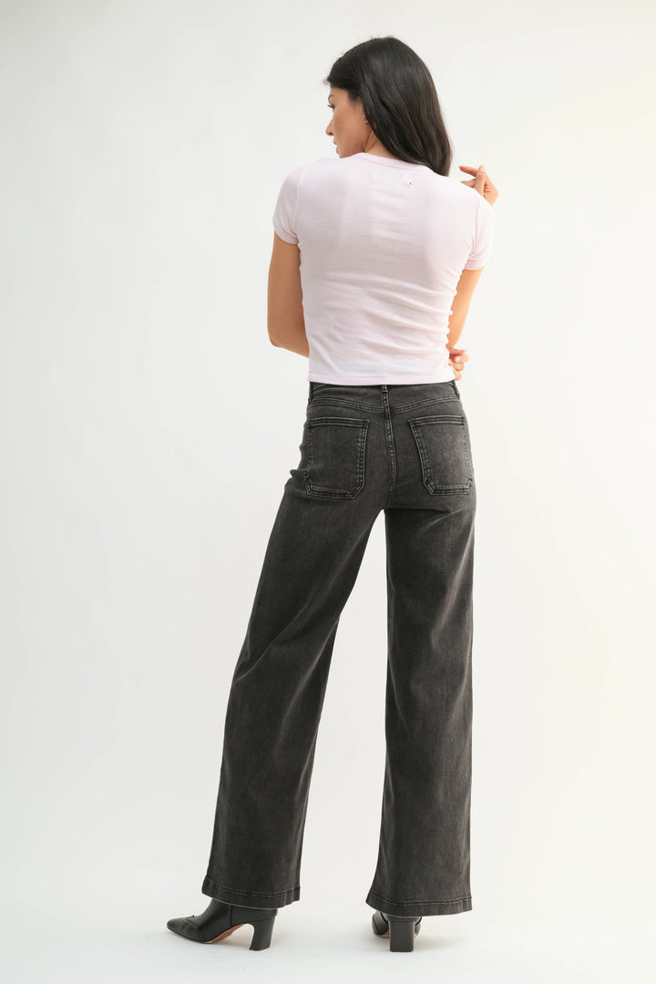 Gia Wide Leg Jeans