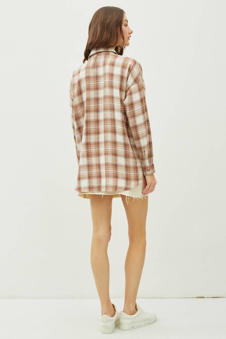 Andi Flannel Button Down