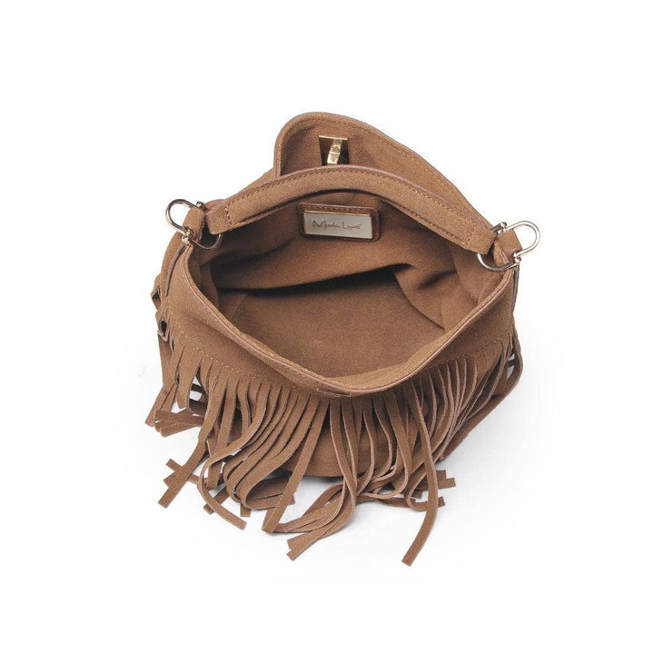 Bowie Leather Fringe Crossbody