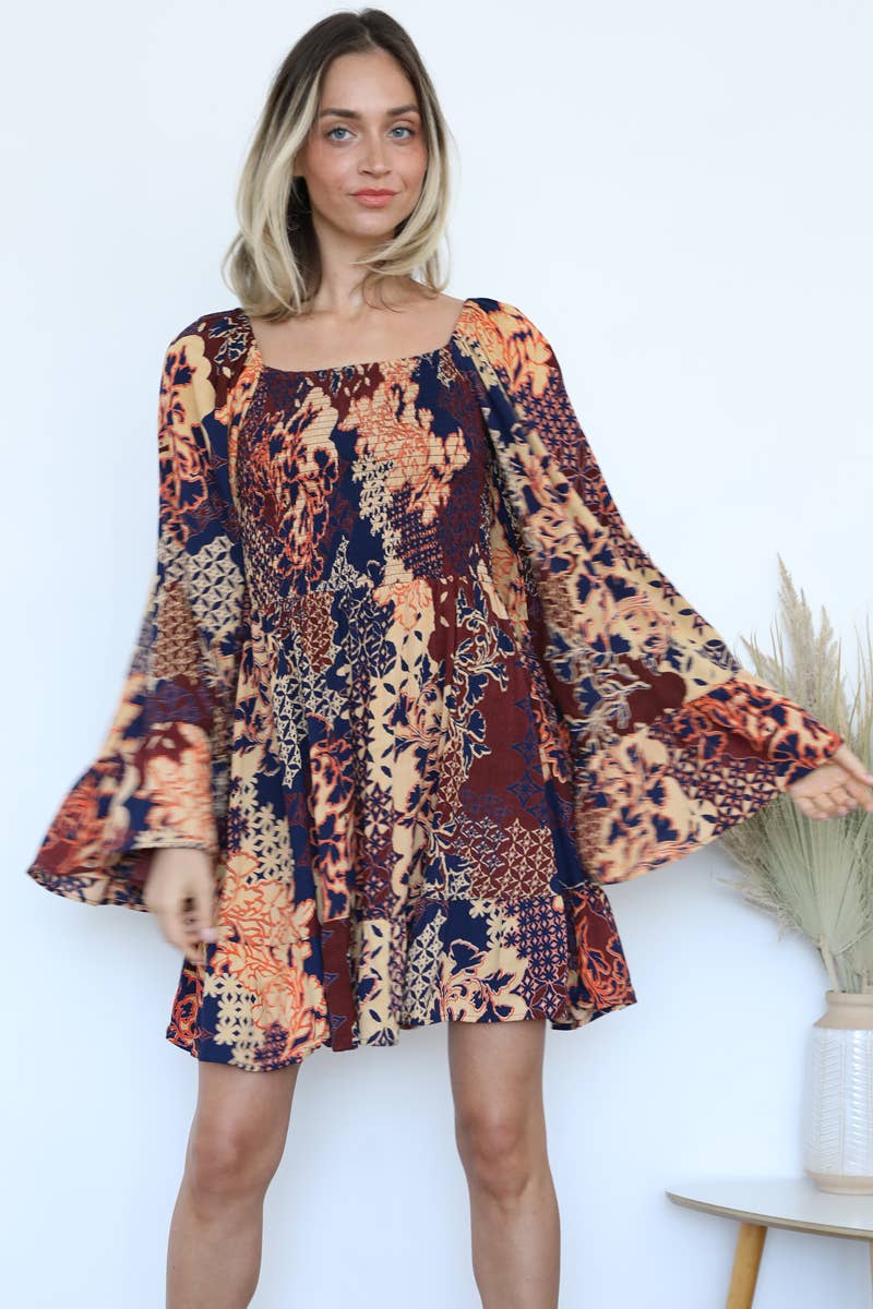 Sydney Bell Sleeve Dress final sale