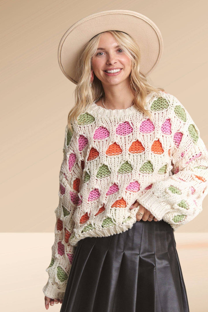 Holly Multi Knit Sweater