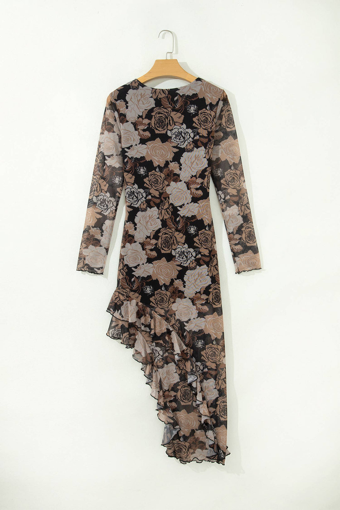 Timeless Romance Floral Mesh Maxi Dress {Preorder}