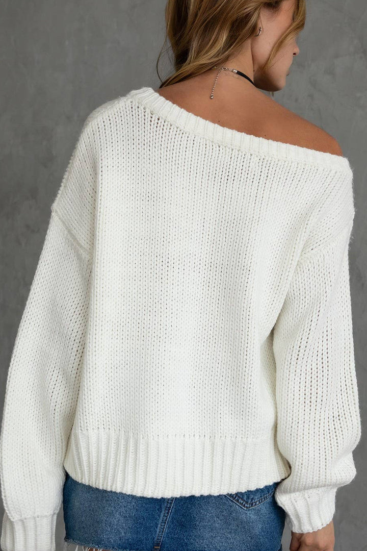 Emilee Off The Shoulder Sweater