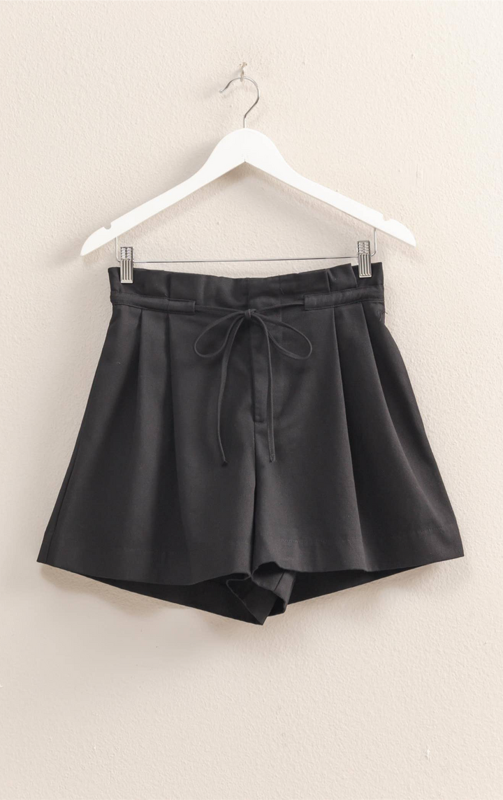Urban Ease Twill Tie Shorts