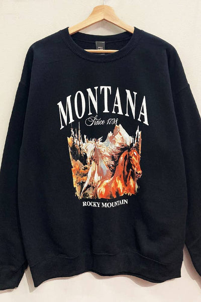 Montana 1978 Rocky Mountain Sweatshirt