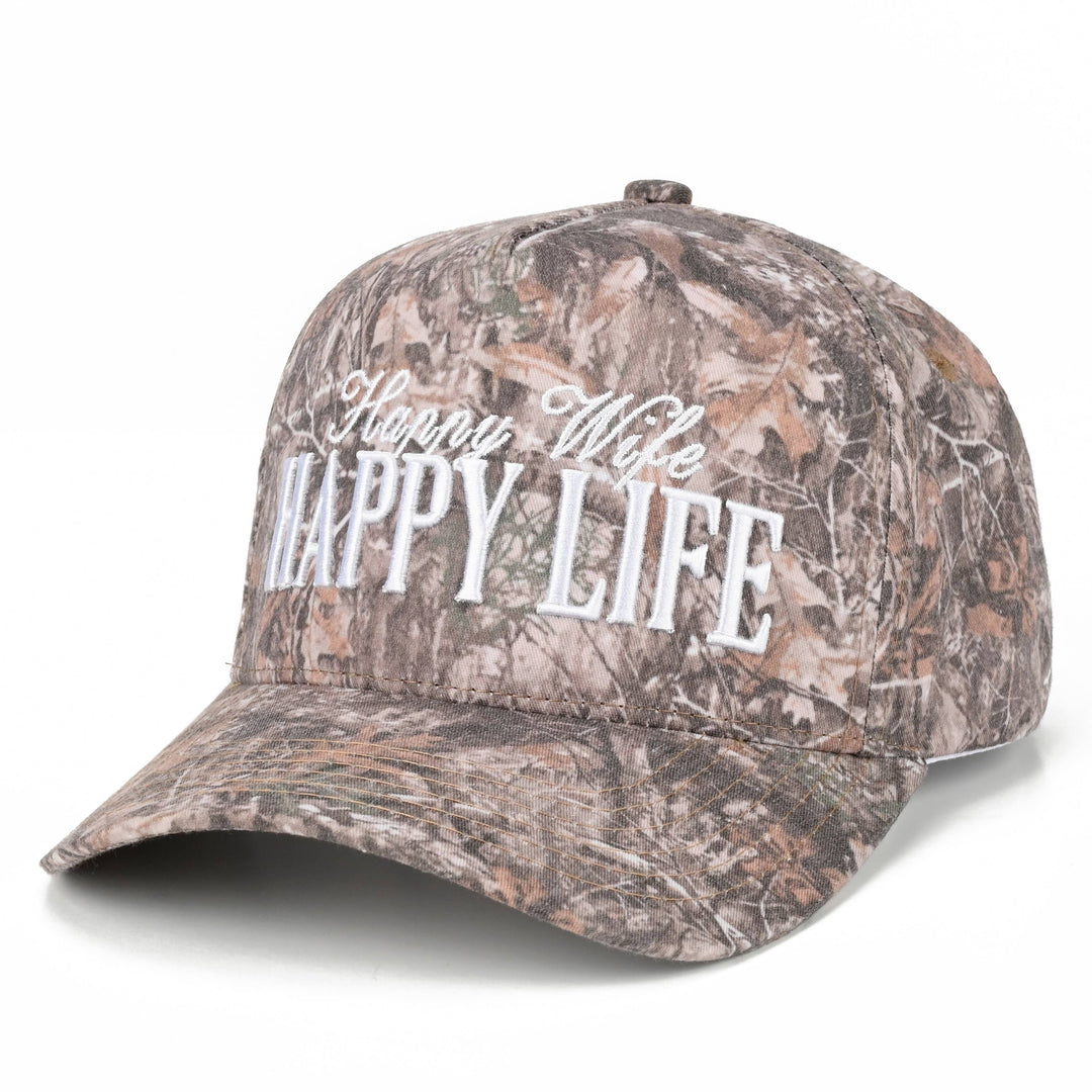 Happy Wife Happy Life Camo Hat