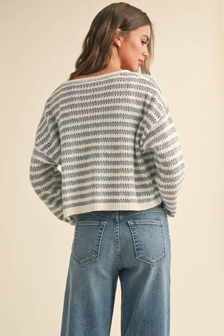 Laken Crochet Cardigan