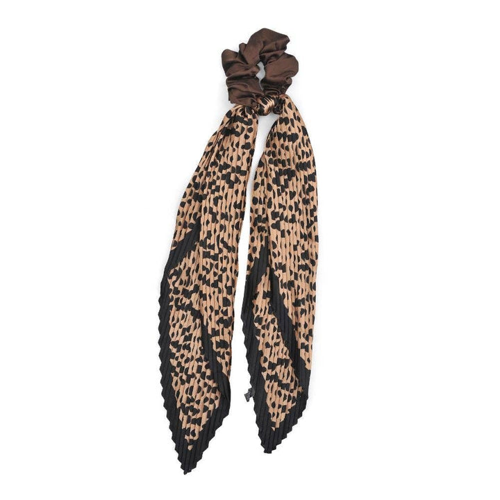 Leopard Scarf Scrunchie