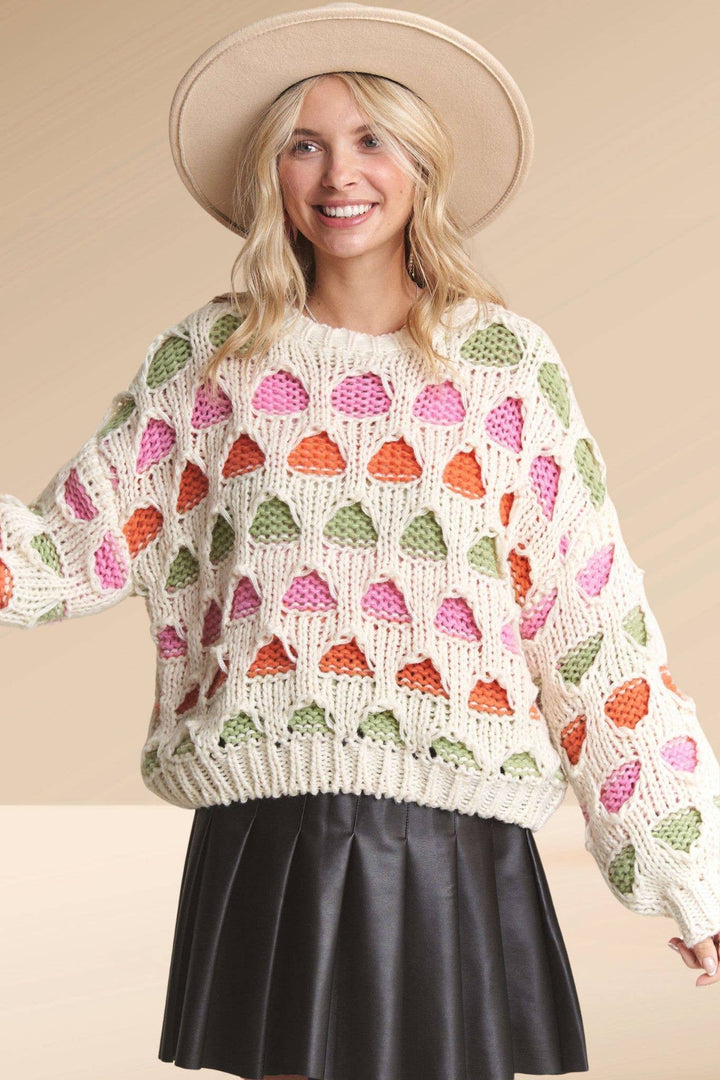 Holly Multi Knit Sweater