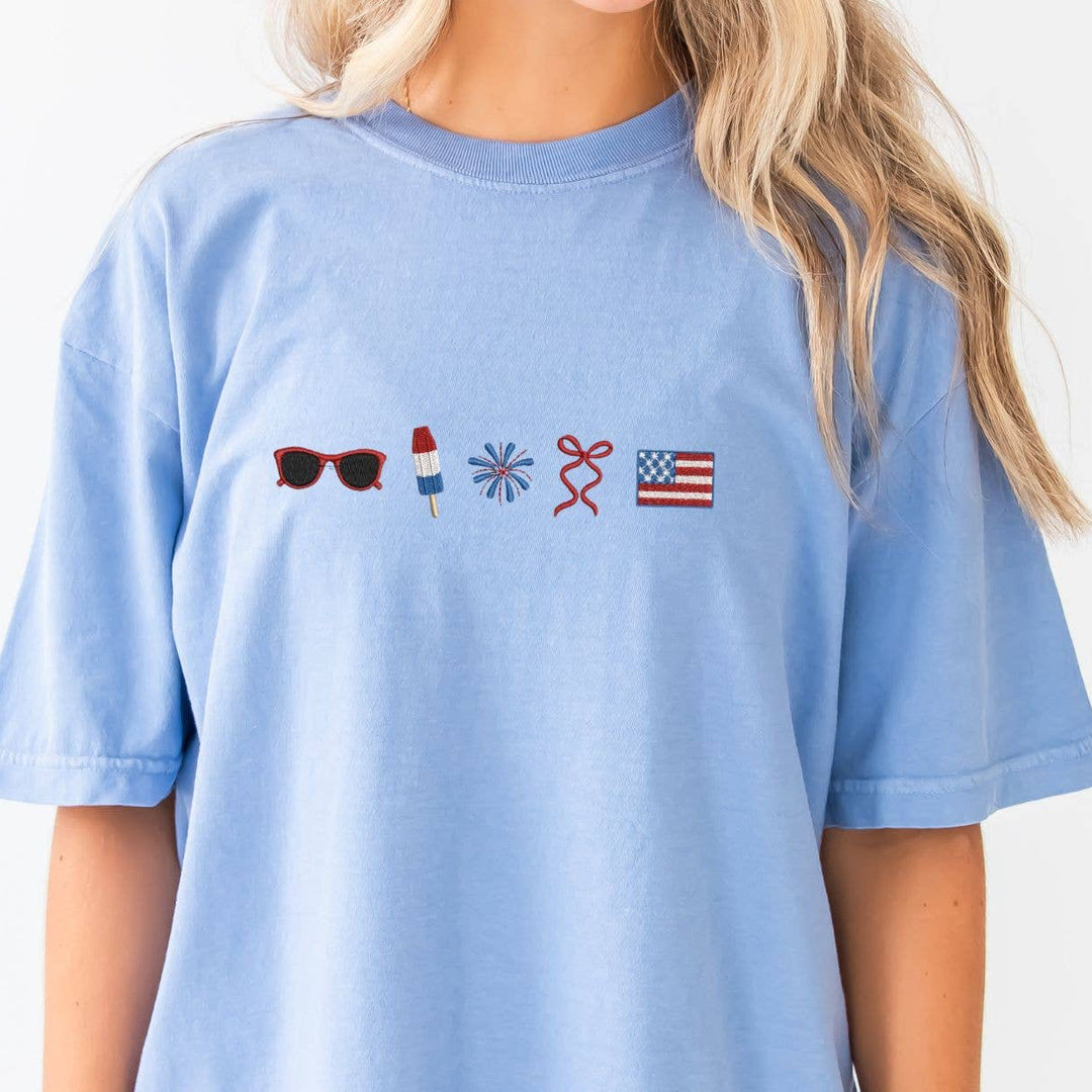 USA Icons Comfort Colors Tee
