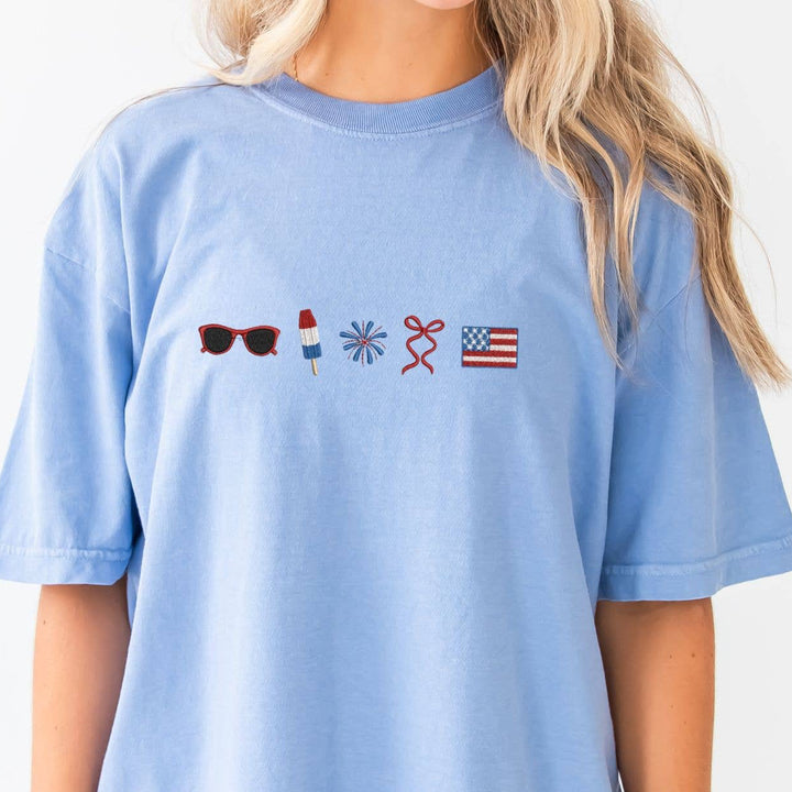 USA Icons Comfort Colors Tee