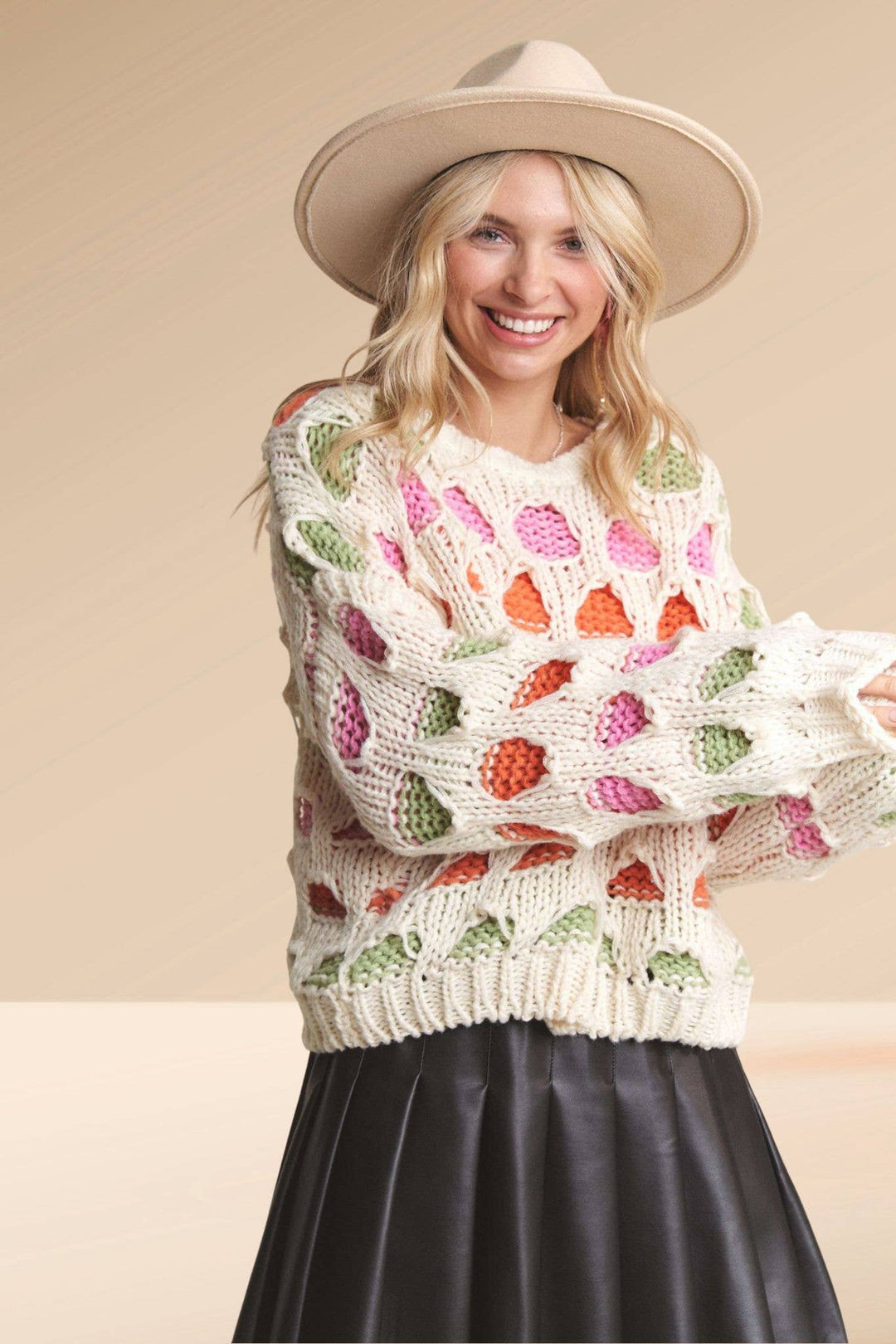 Holly Multi Knit Sweater