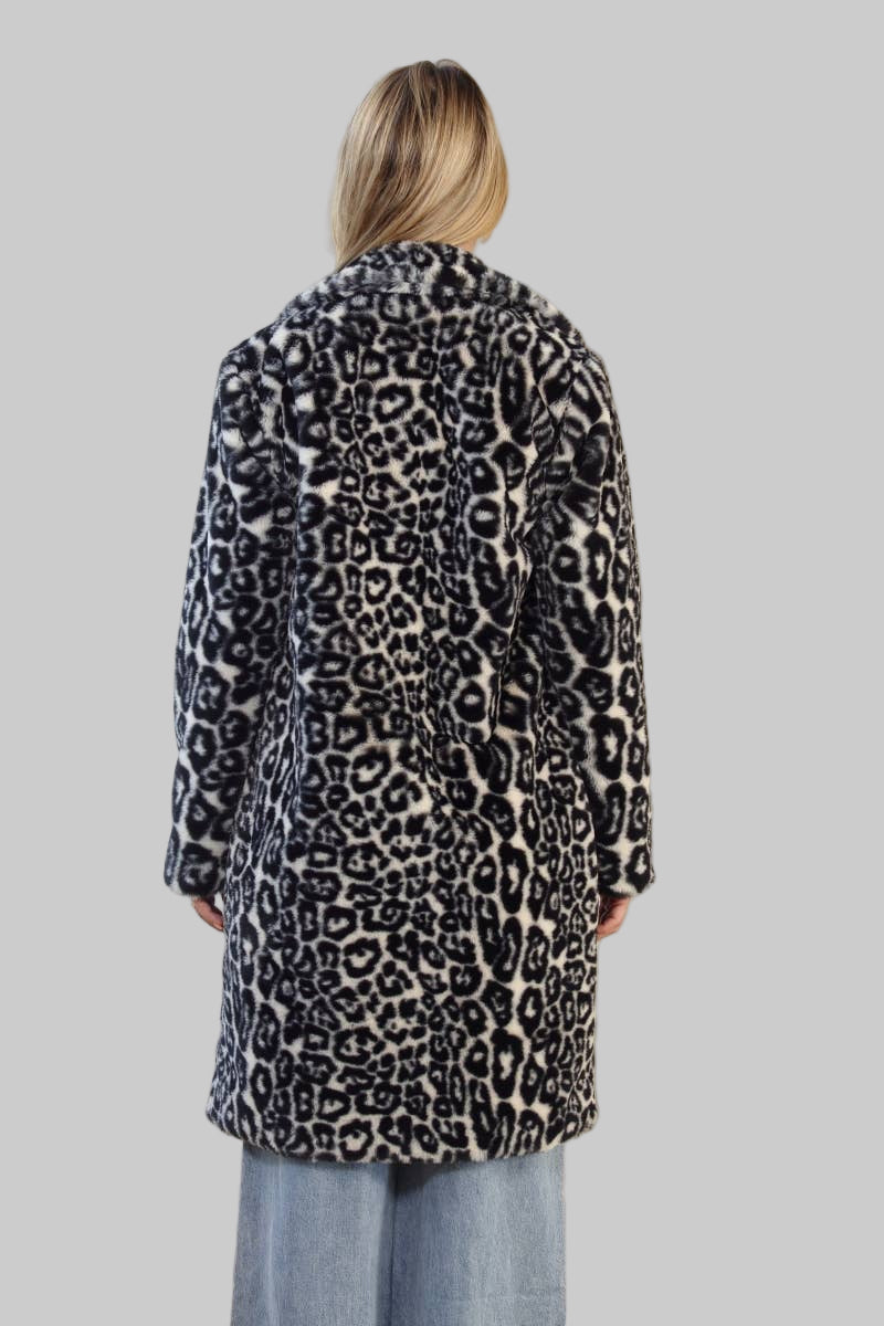 Serafina Leopard Coat