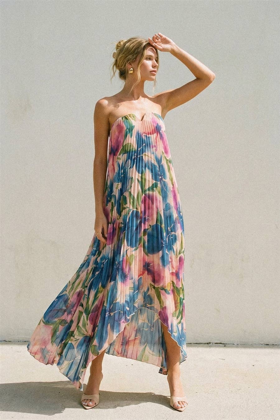 Lapis Bloom Maxi Dress M last one!