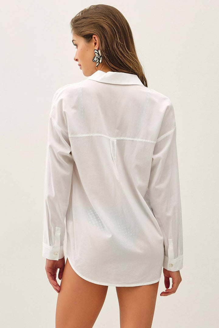 Kate Essential Button Down Shirt