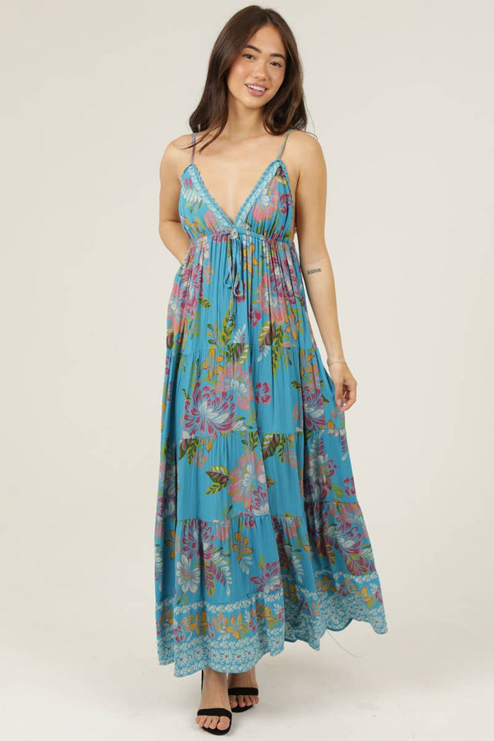 Santorini Skies Dress