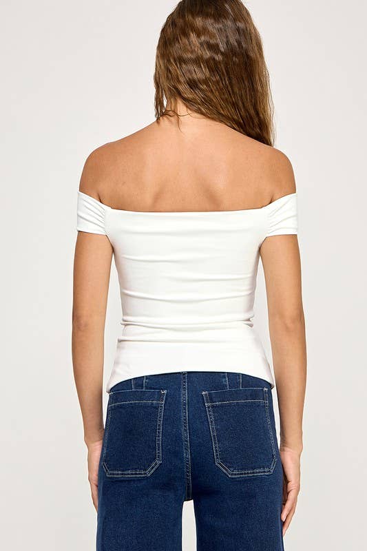 Demi Off The Shoulder Top