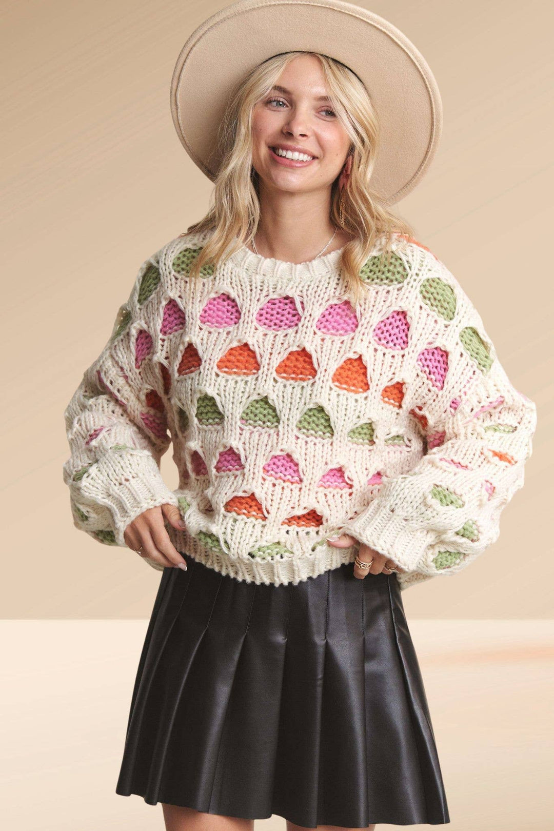 Holly Multi Knit Sweater