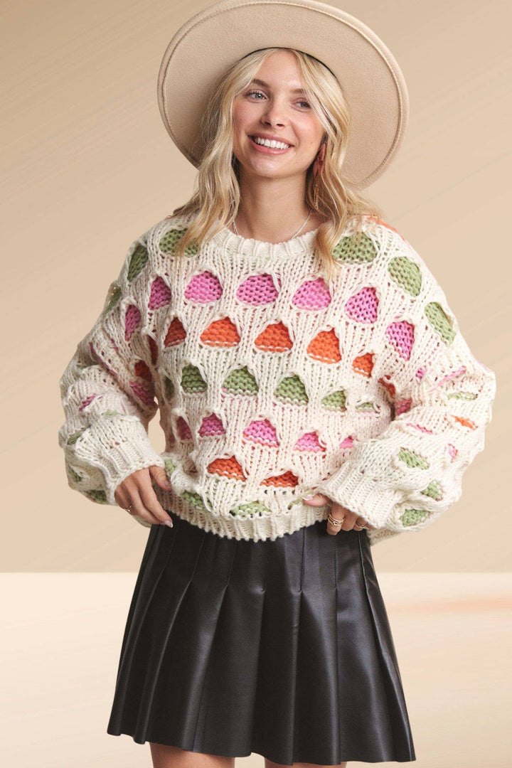 Holly Multi Knit Sweater