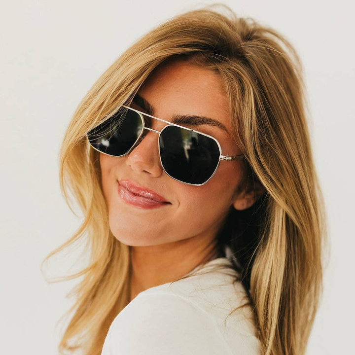 Square Aviator Sunglasses