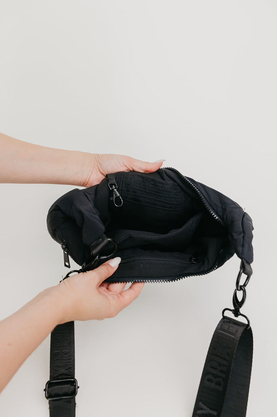Brixley Crescent Bag - Onyx