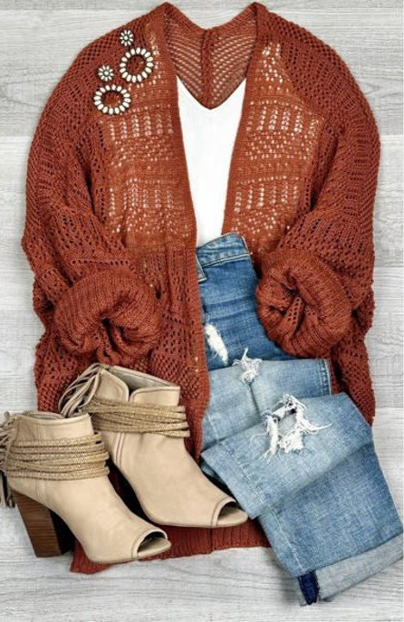 Haven Crochet Cardigan