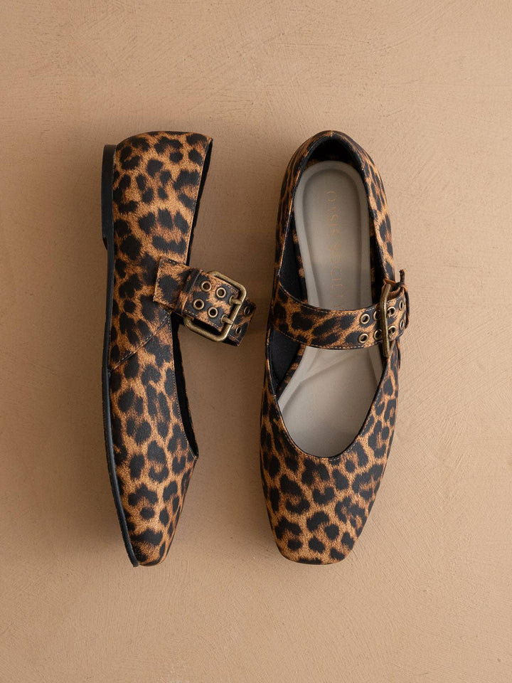Soho Leopard Ballet Flat