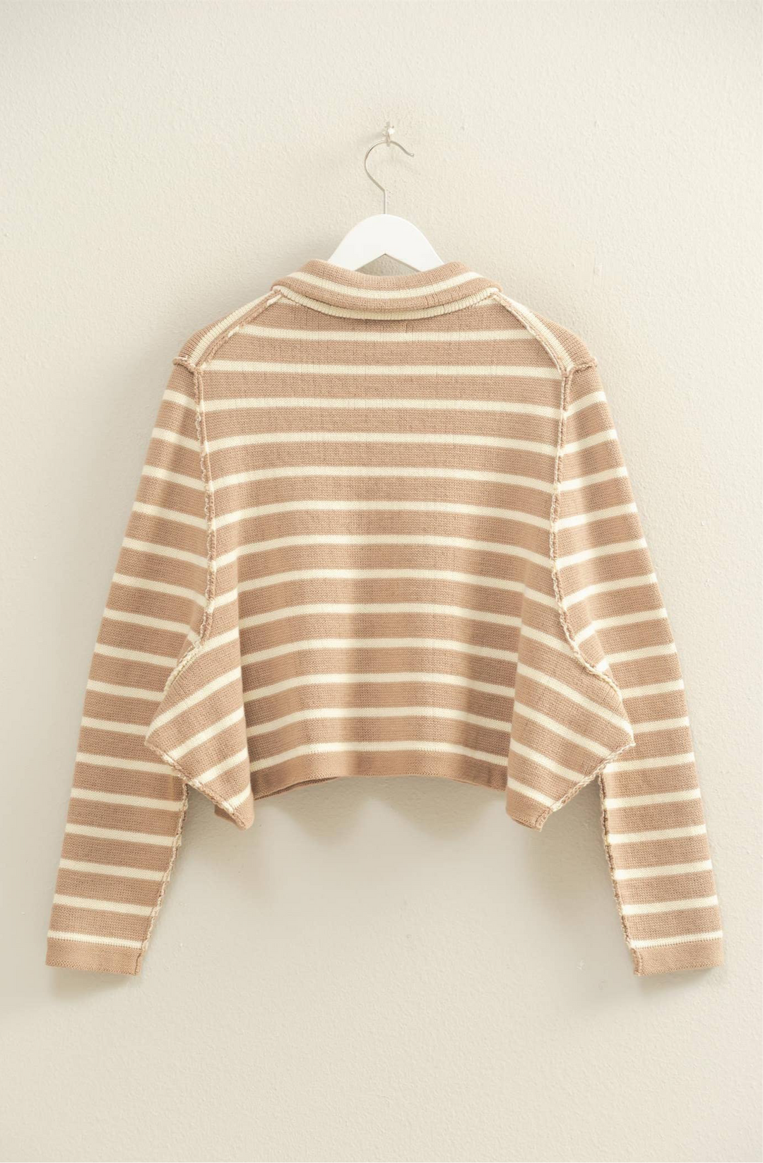 Chai Time Striped Cardigan