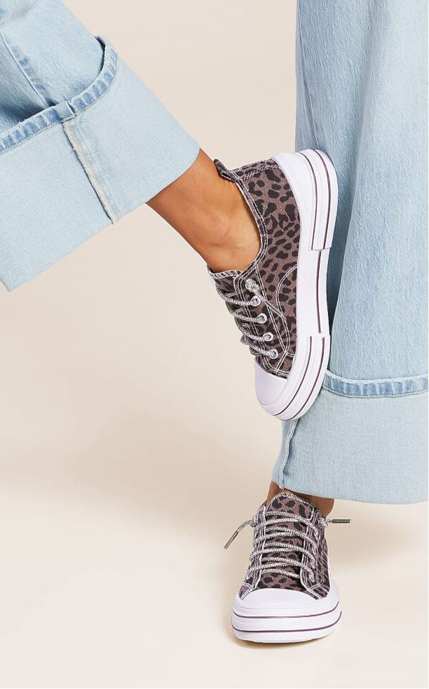 Walkin’ Wild Leopard Sneakers