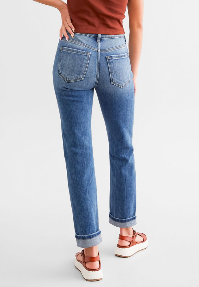 Maddy Slim Straight Jeans