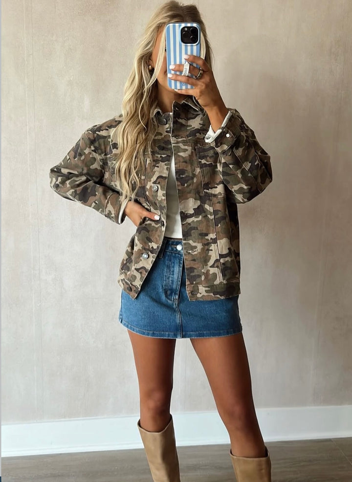 Camilla Camo Jacket