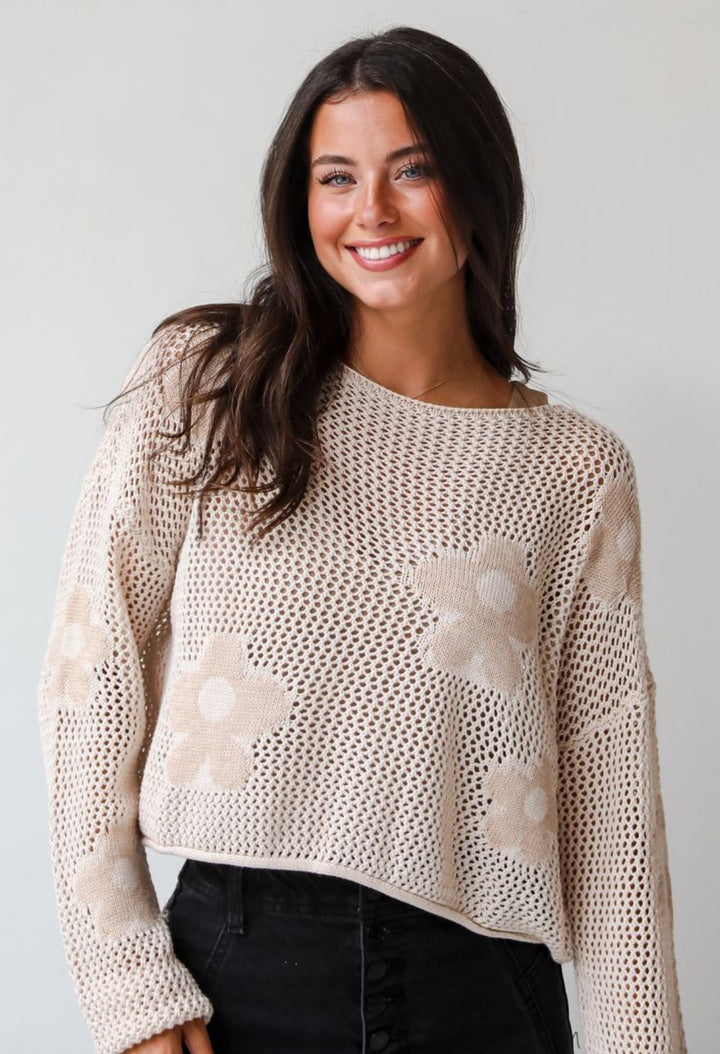 Blossom Floral Crochet Top
