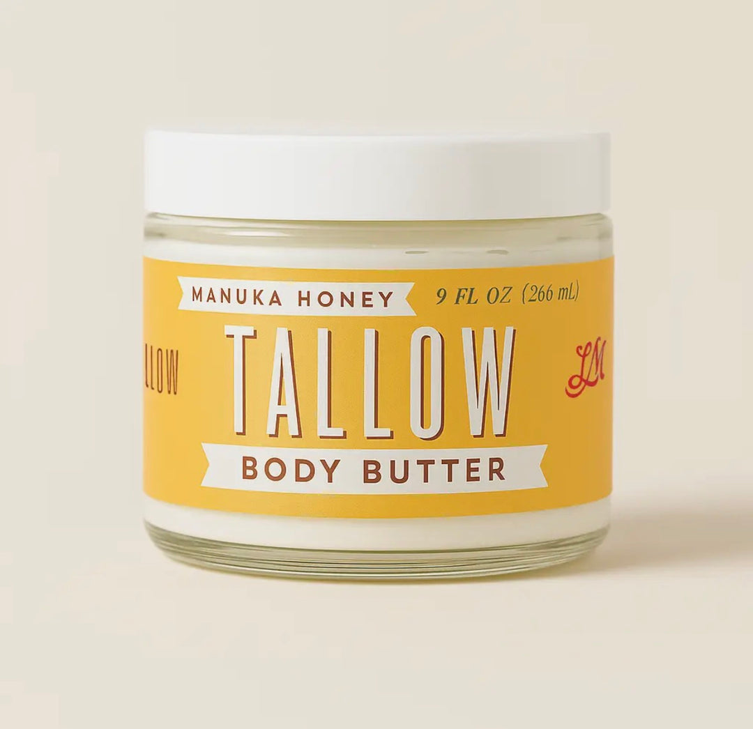 Manuka Honey + Rosehip Whipped Tallow Body Butter