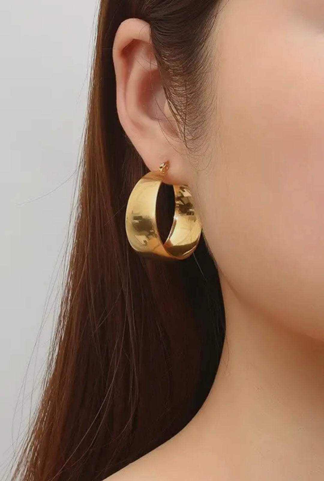 Valentina Gold Dipped Hoops