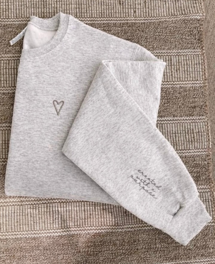 Created With A Purpose Embroidered Sweatshirt {Preorder}