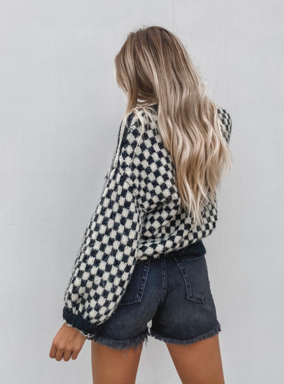 Emory Check Sweater