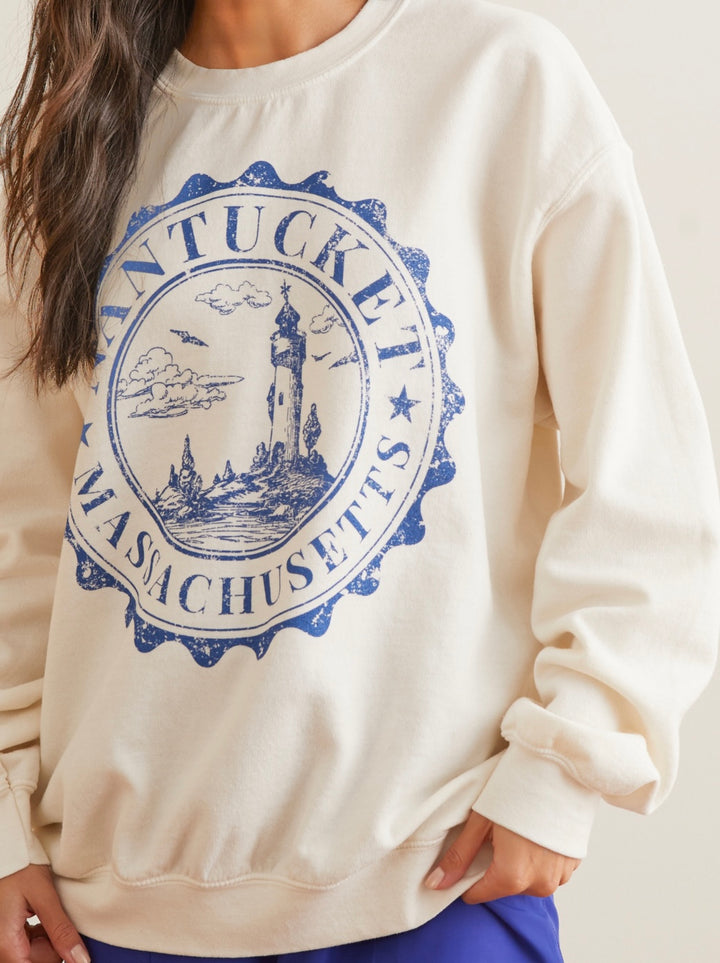 Nantucket Lighthouse Sweatshirt