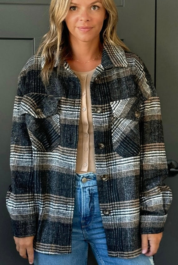 Fall Feels Flannel Jacket