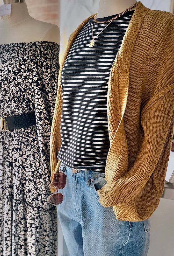 Gold Nugget Chunky Cardigan restock