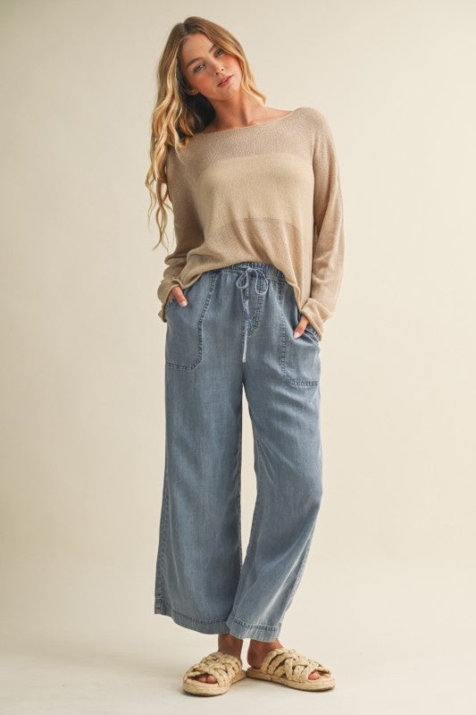 Muse Knit Sheer Pullover {Preorder}