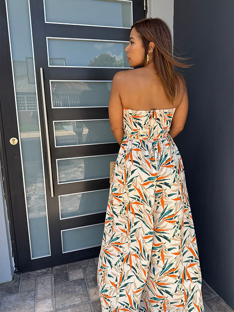 Cabo Tube Tie Jumpsuit